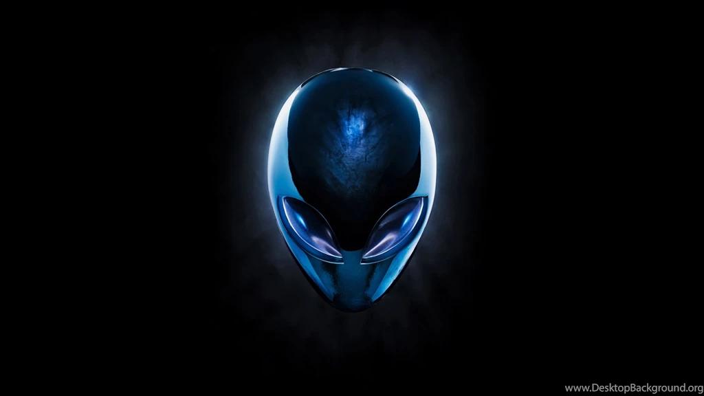 Wallpapers Herd D Green Alien Head Blue Alienware Hd 1920x1080 ...