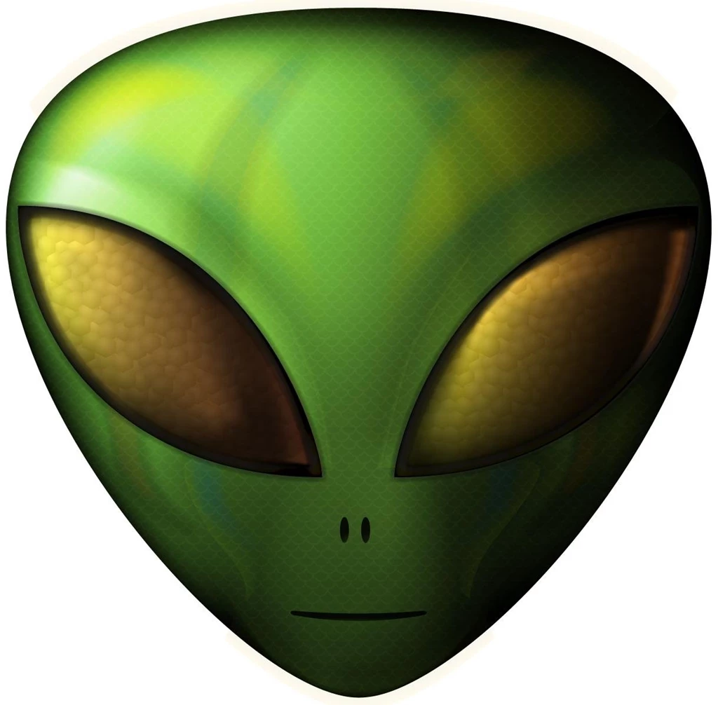MY GREEN ALIEN WALLPAPER   (