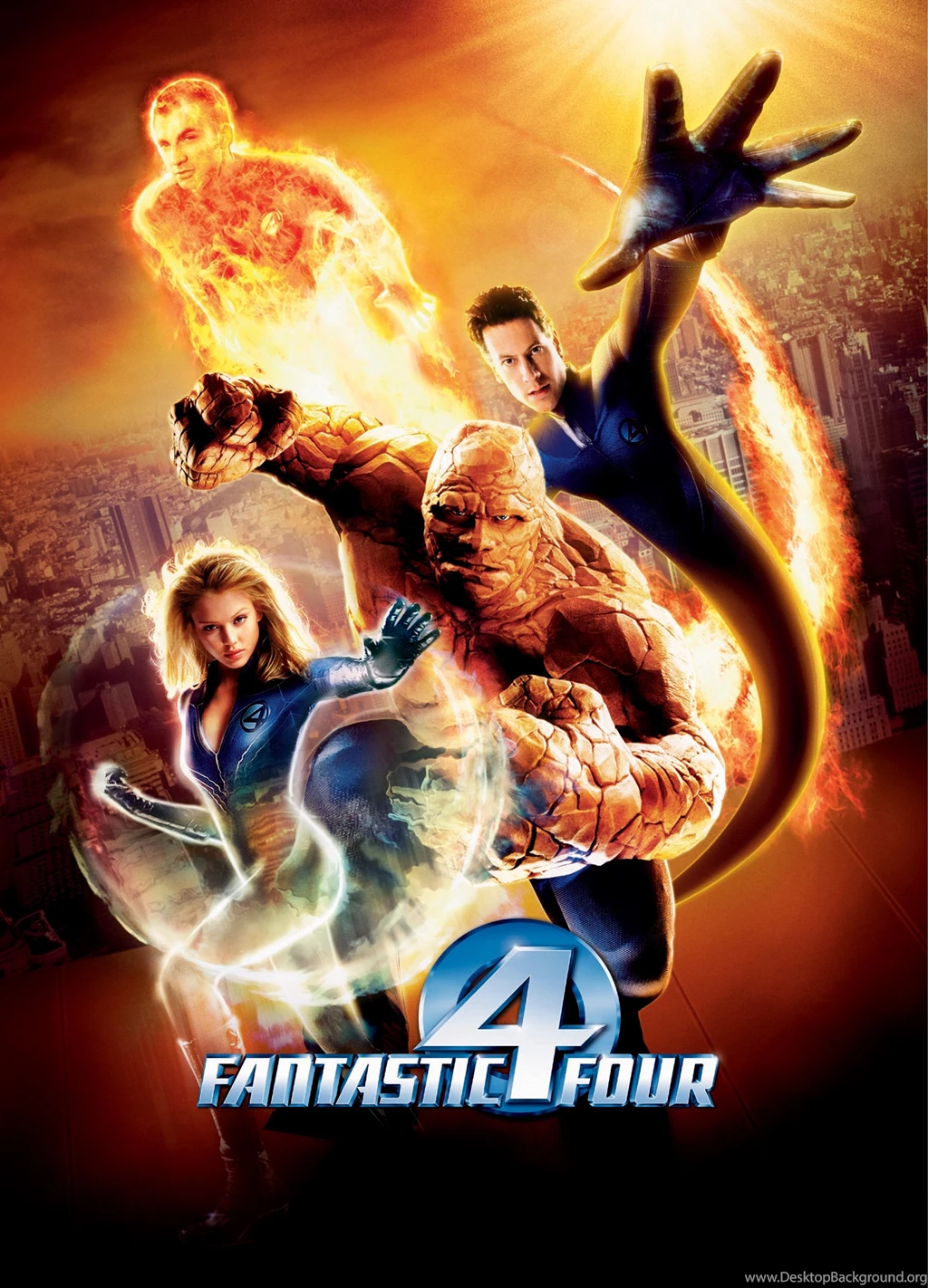 FANTASTIC FOUR Superhero Hero Heroes Marvel Fighting Sci fi ...