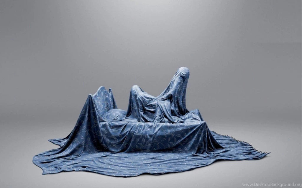 Blue Bedroom Angel No Comment Wallpapers