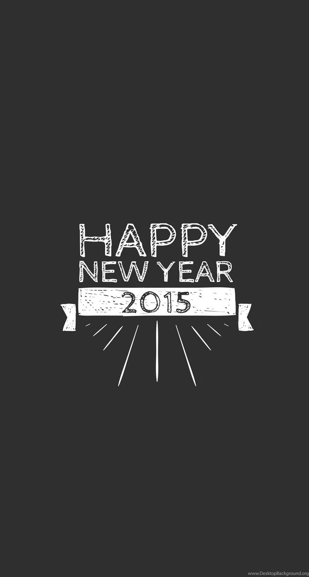 Happy New Year 2015 Retro Insignia iPhone 6 Plus HD Wallpapers ...