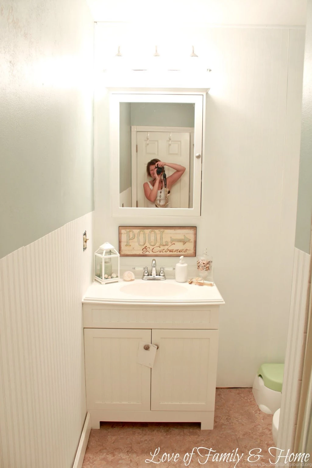 Beadboard Wallpapers Tutorial Love Of Family & Home