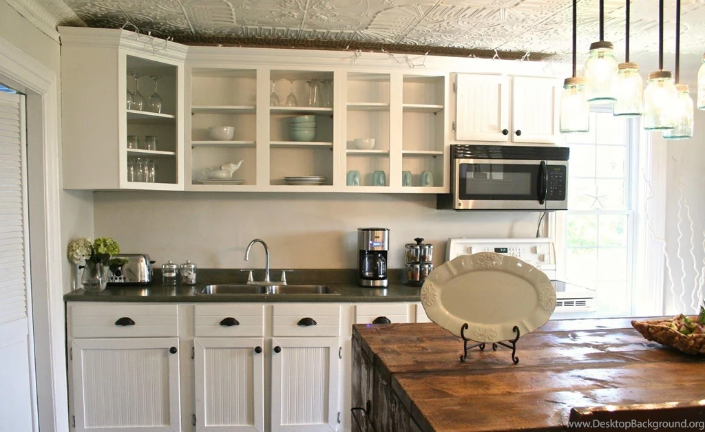 Beadboard Wallpapers Kitchen Cabinets — All Home DesignsAll Home ...