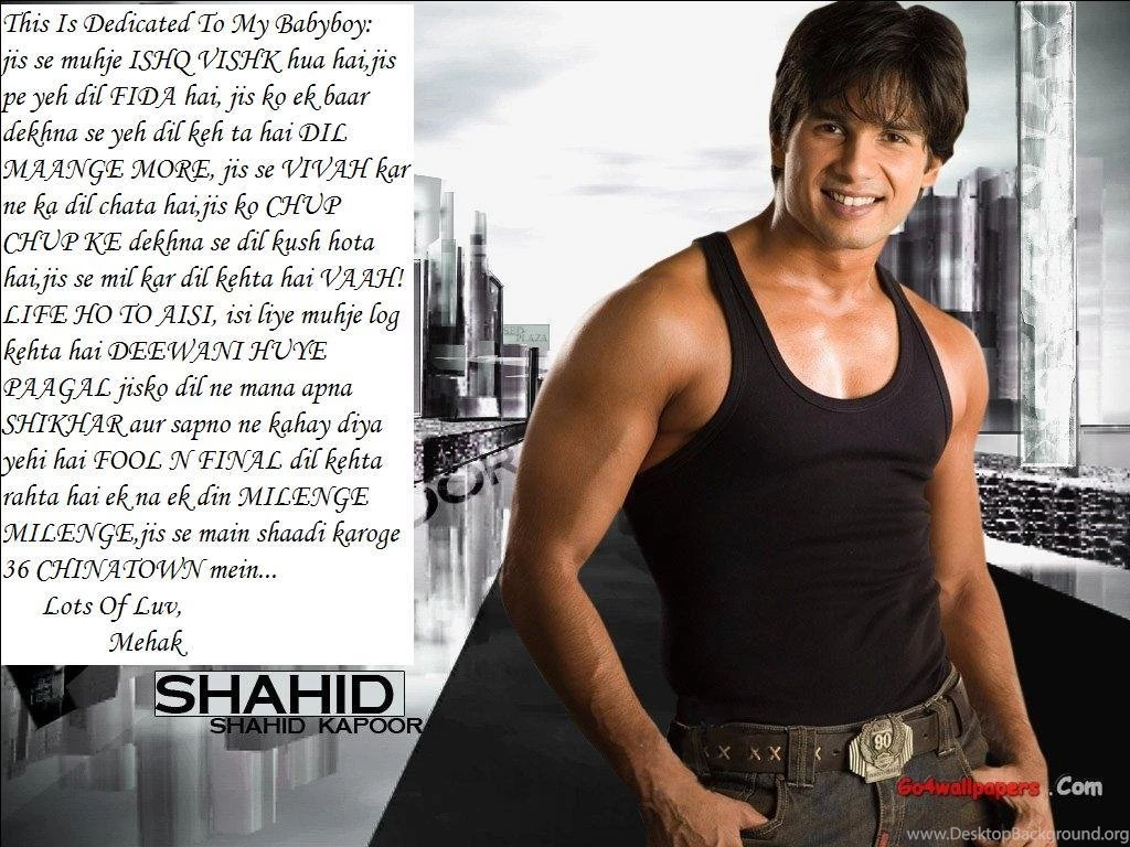 Shahid Kapoor Movies, Videos, Photos, Wallpapers And News