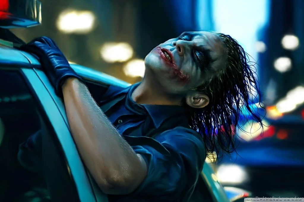 The Joker Painting HD Desktop Wallpapers : Widescreen : High ...