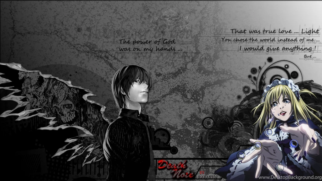 Death Note Kira And Misa By Rafaken On DeviantArt