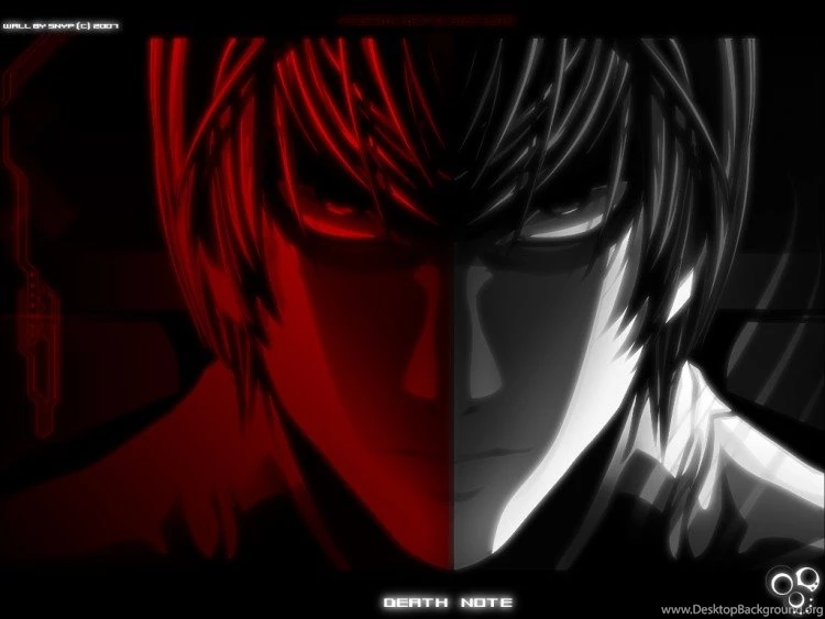 Wallpapers Manga > Wallpapers Death Note Evil Spirit Kira By Snyp ...