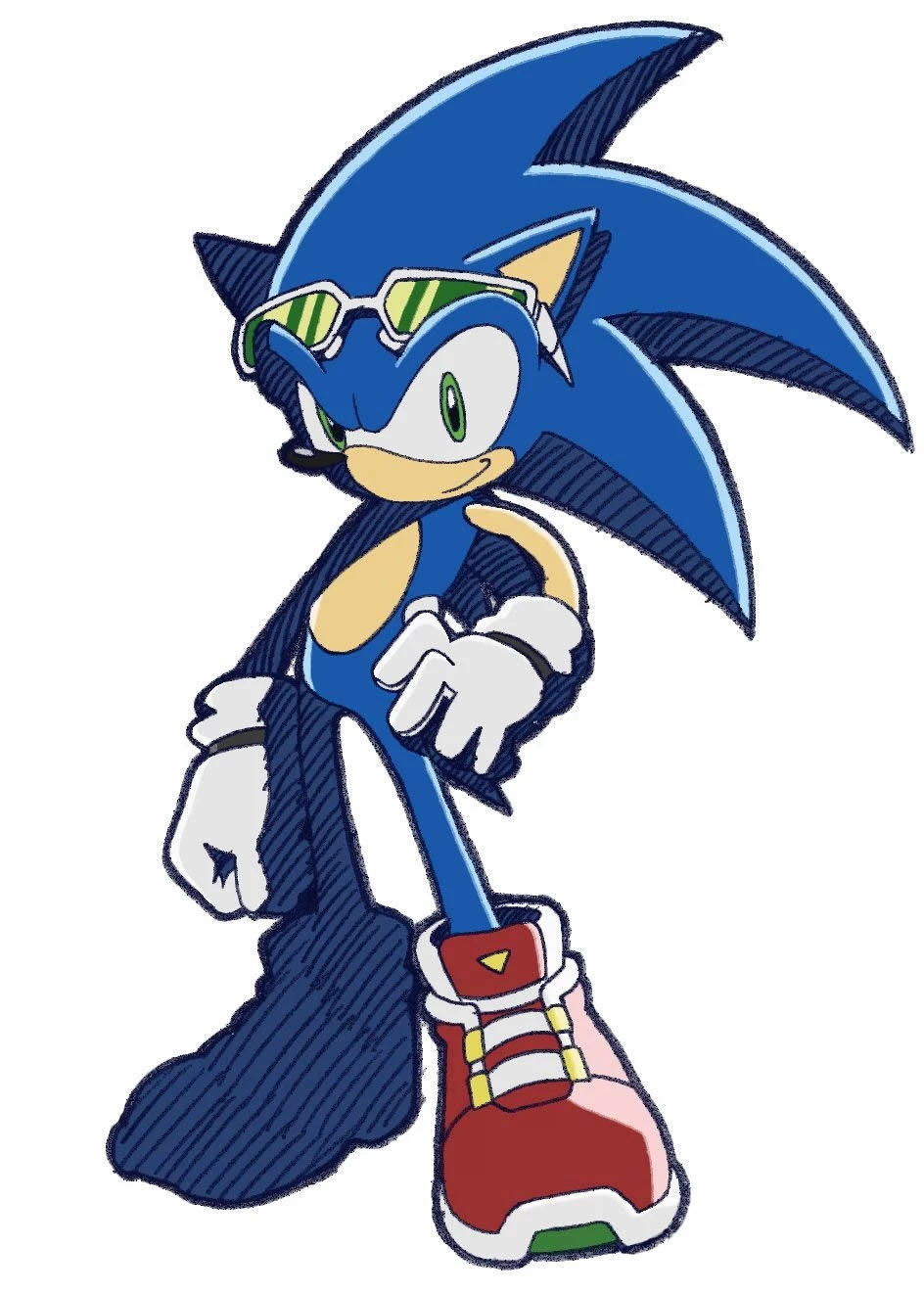 Sonic From Sonic Riders By Keira the Wolf11 On DeviantArt