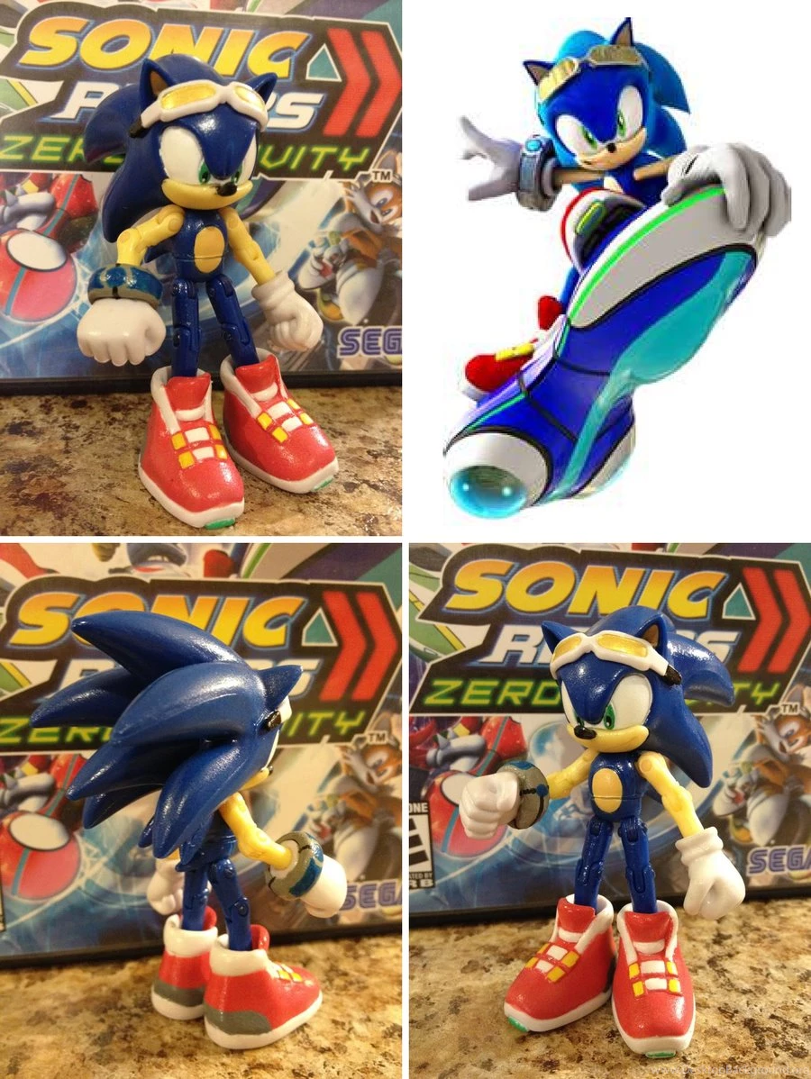 Sonic Riders Zero Gravity Sonic Custom Figure By HyperShadow92 On ...