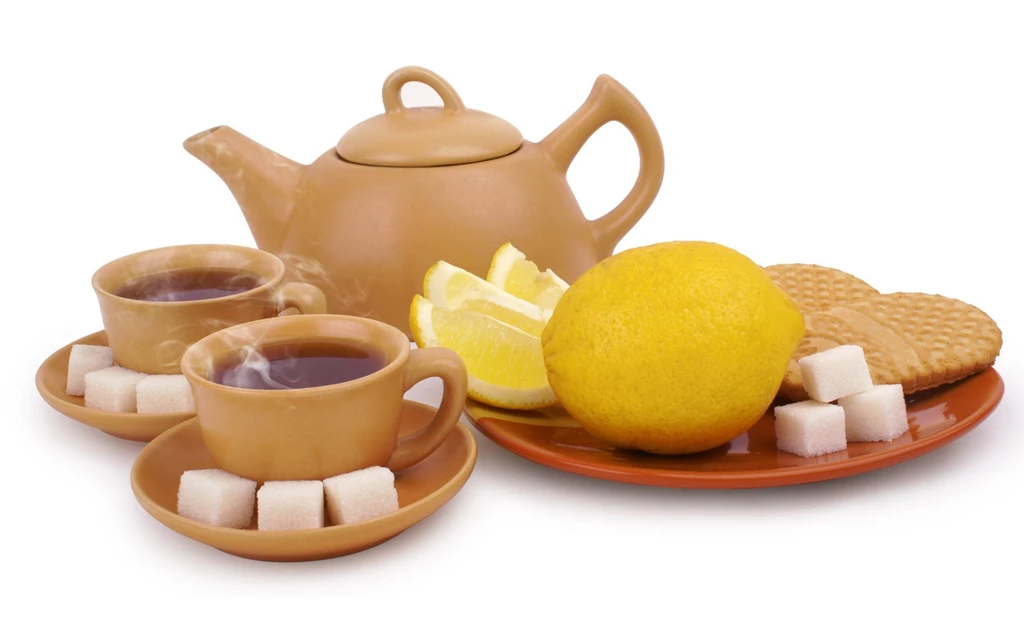 Tea, Cup, Kettle, Sugar, Lemon, Photography, 1920x1200 HD ...