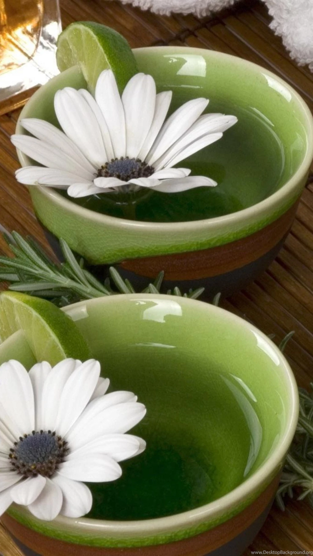 Download Wallpapers 1080x1920 Tea, Chamomile, Lemon, Tea Cup Sony ...