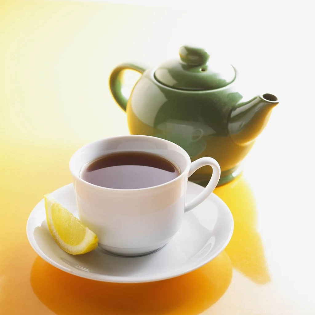 Cup Of Tea And Teapot   Food And Drink Wallpapers Image Featuring Tea