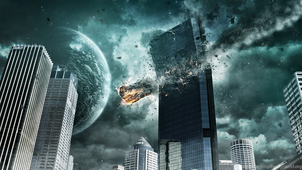 Meteors Circling The Planet Wallpapers