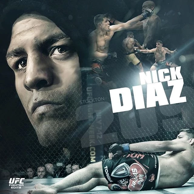 Fan made Art Of Stockton's Nick Diaz