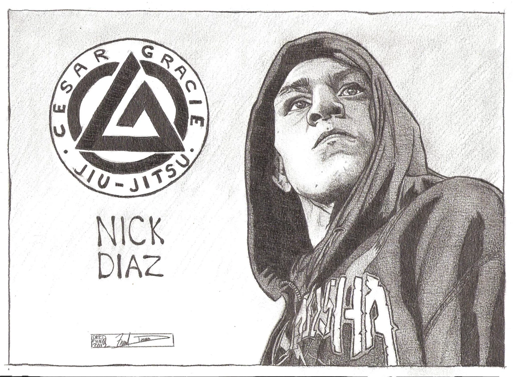 Nick Diaz By DredFunn On DeviantArt