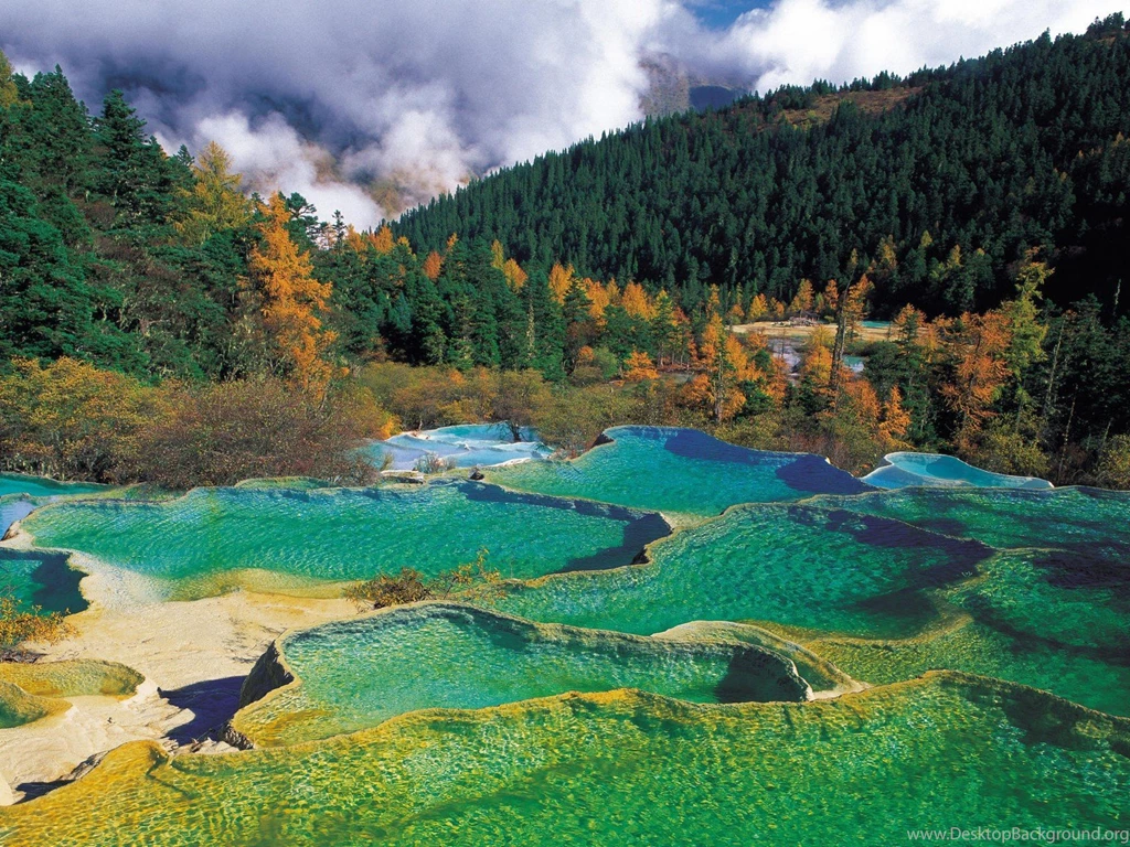 Nature Hot Springs Wallpapers