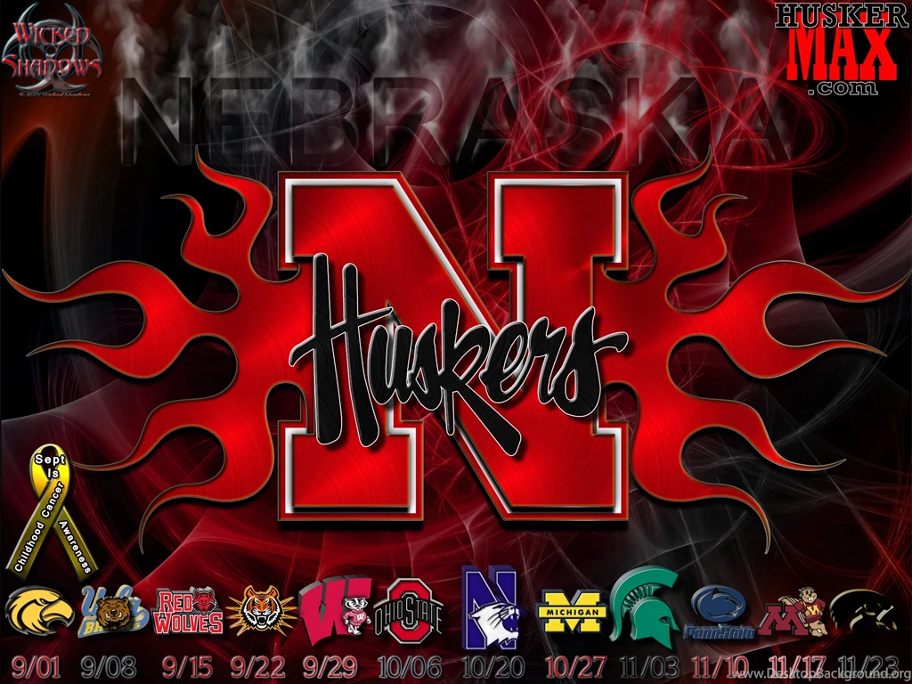 Wallpapers By Wicked Shadows: Nebraska Huskers 2012 Football ...