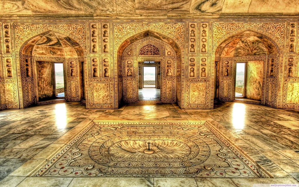 Akbar's Royal Bathing Chamber, Delhi, India HD 16:9 16:10 Desktop ...