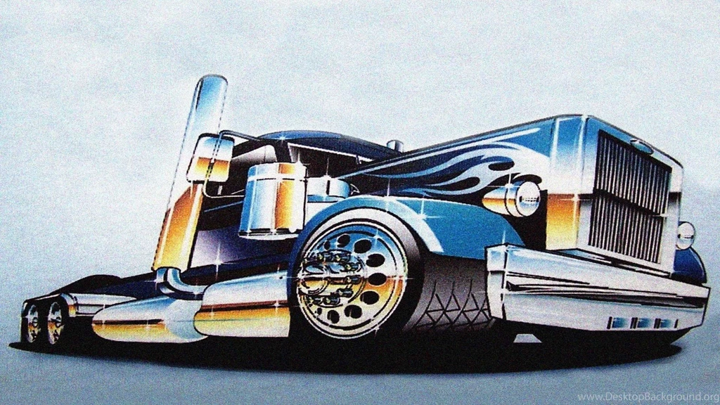 Trucks Digital Art 18 Wheeler Automotive Wallpapers