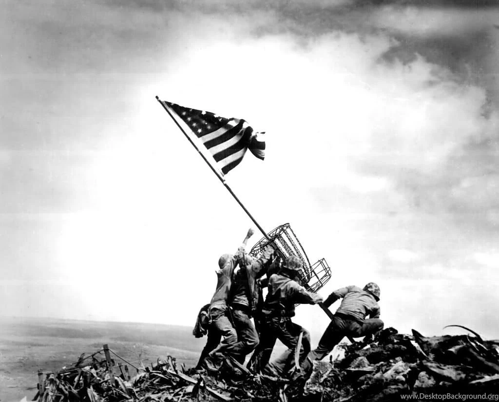 Iwo Jima Flag Raising Wallpapers Wallpapers Cave