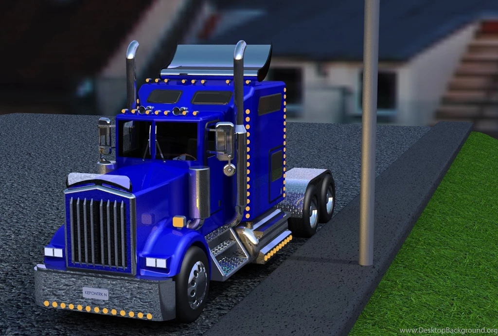 Other: 3 D Truck Transport 18wheeler Big Rig Wallpapers Pictures HD ...