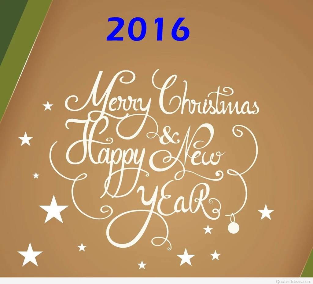 Best Merry Christmas And A Happy New Year Sayings Wishes 2016