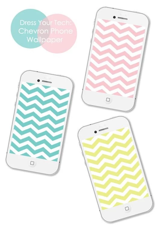 Phone Wallpapers Ideas: Dress Your Tech: Chevron Phone Wallpapers By ...