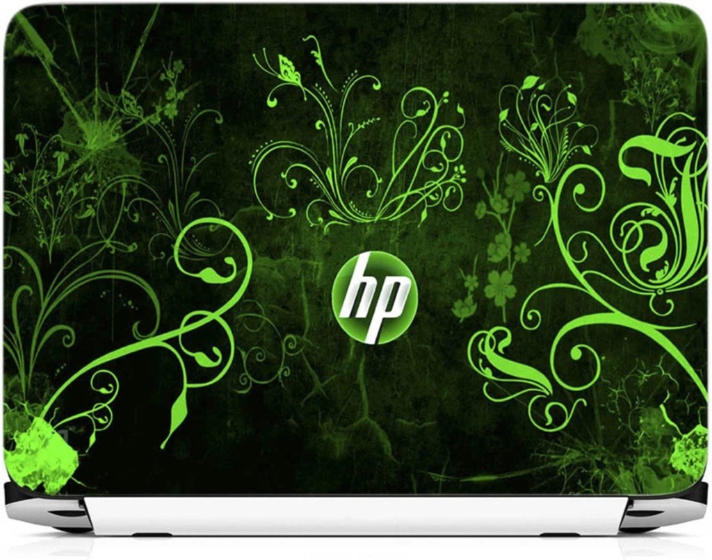 FineArts HP Green Wallpapers Vinyl Laptop Decal Price In India ...