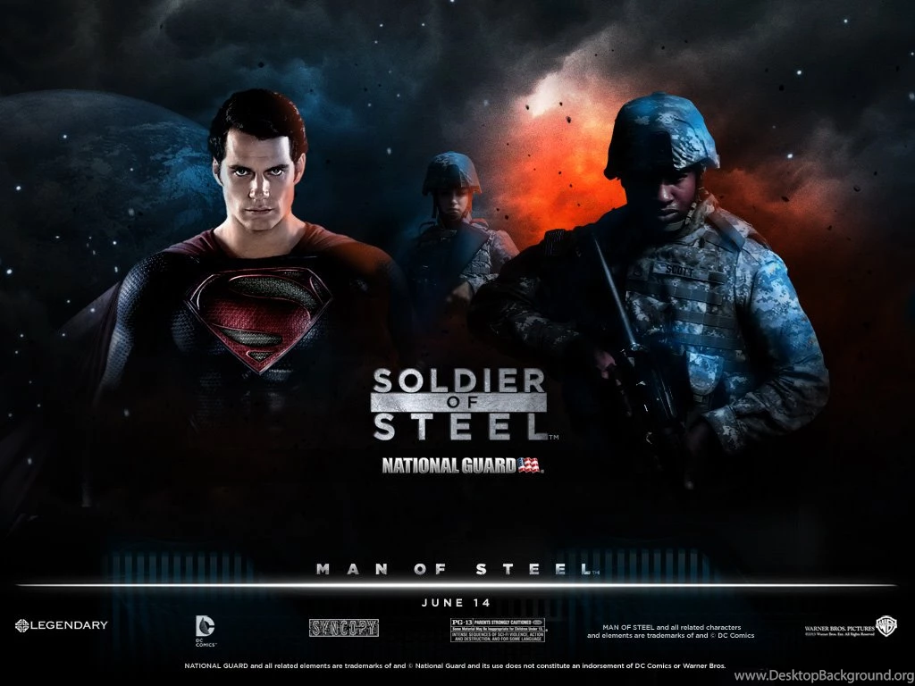 MAN OF STEEL National Guard Spot