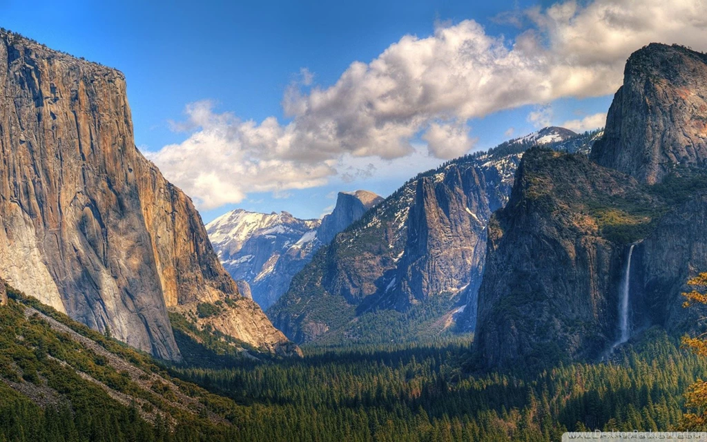 Yosemite Valley HD Desktop Wallpapers : Widescreen : High ...