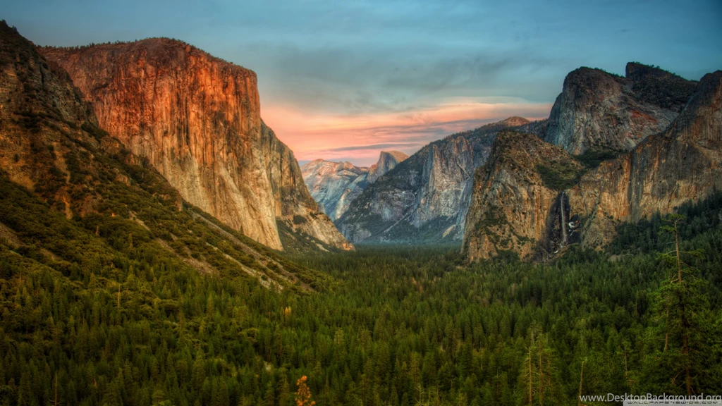 Yosemite Valley View HD Desktop Wallpapers : Widescreen : High ...