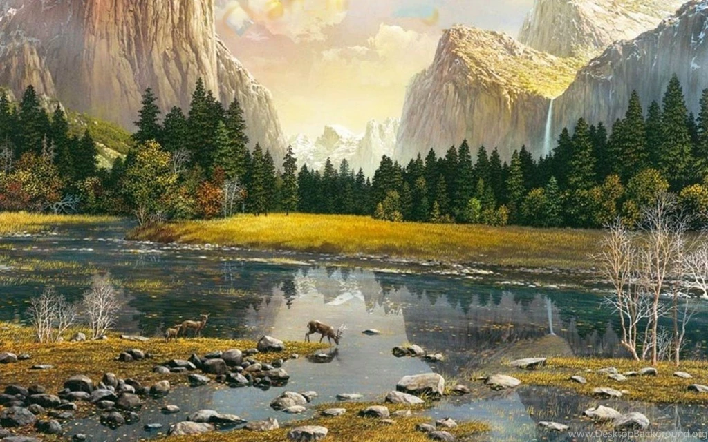 Awesome Yosemite Valley Deer Wallpapers