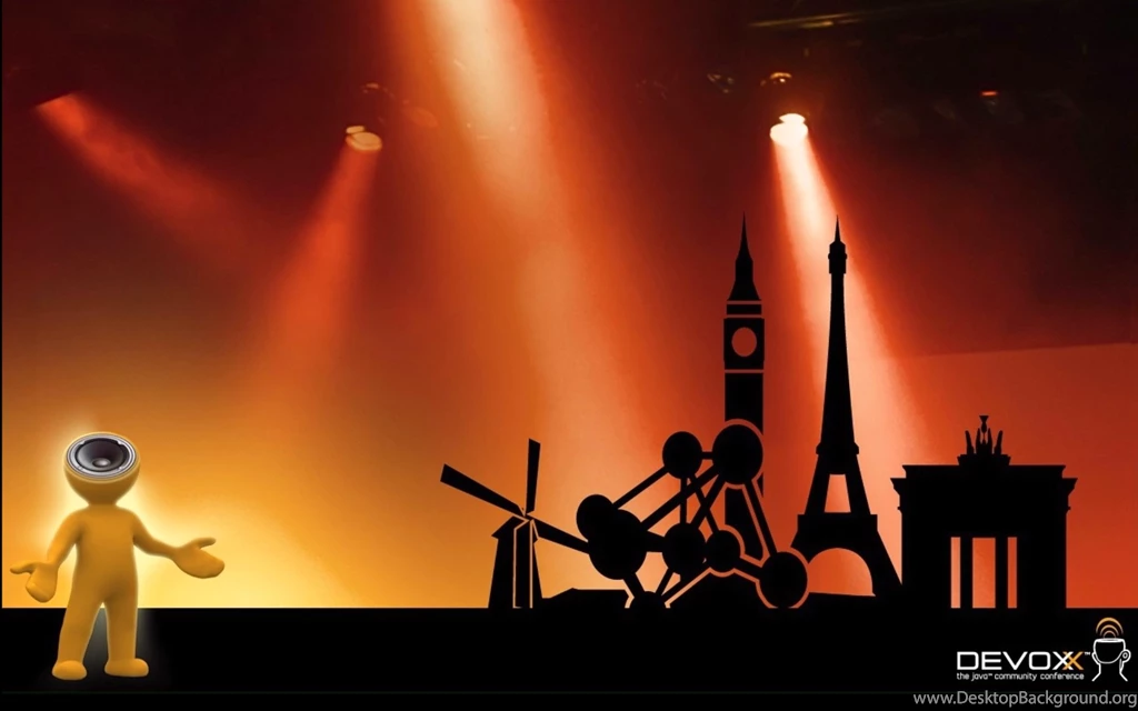 Screen, Saver, Display, Backgrounds, Showing, Devoxx (