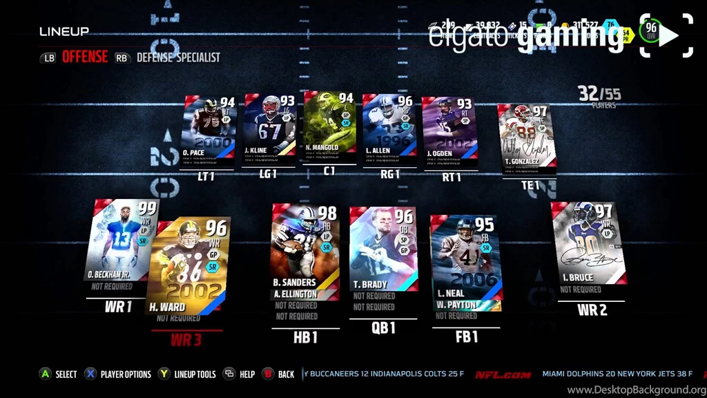 MADDEN 16 96 OVR TEAM!! SEAN TAYLOR, TONY G AND MORE!   YouTube
