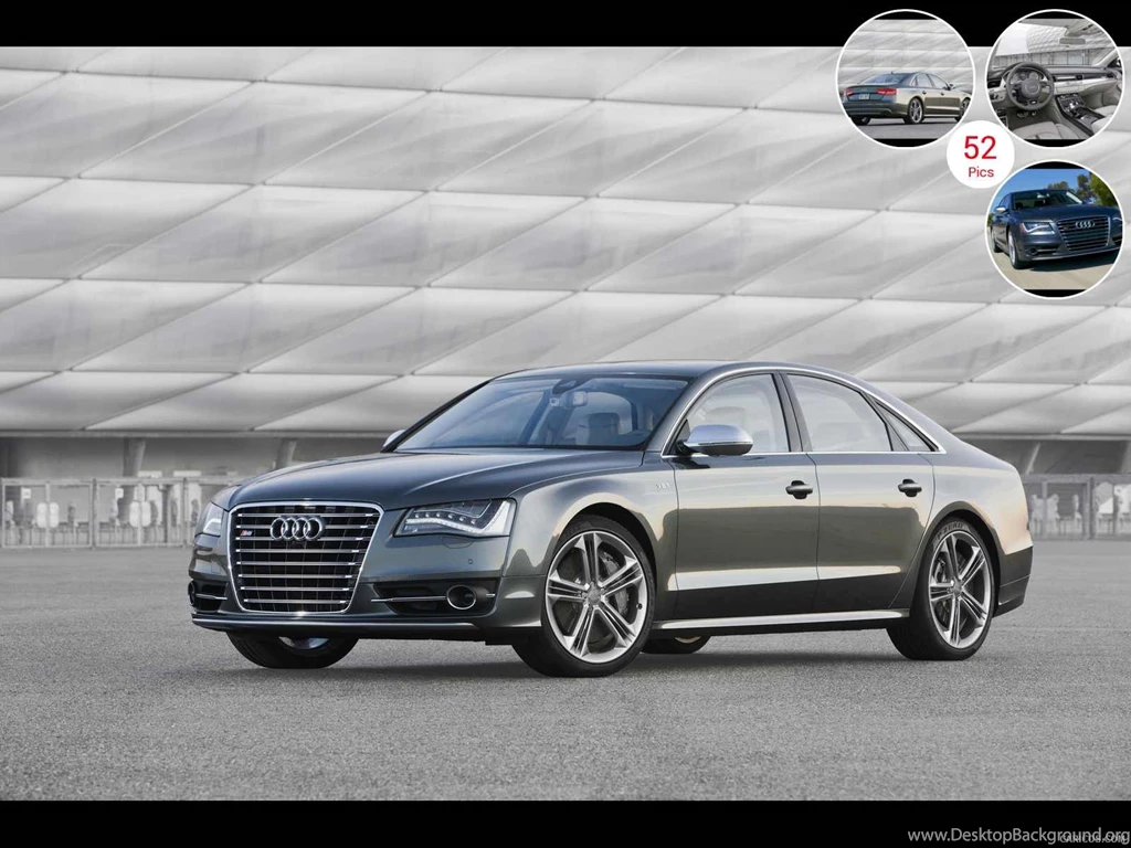 Audi S8 US Version (2013) Daytona Gray Front