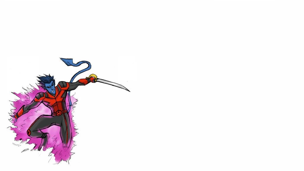 Sabrerine911's Nightcrawler Sketch Wallpapers By M4gichat On DeviantArt