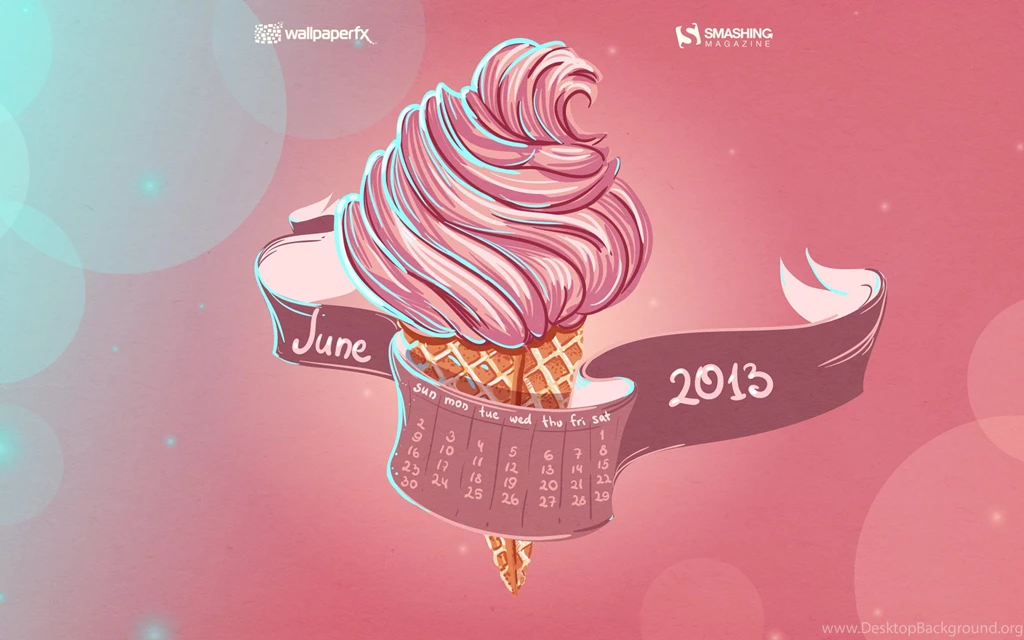 Desktop Wallpapers Calendars: June 2013 – Smashing Magazine