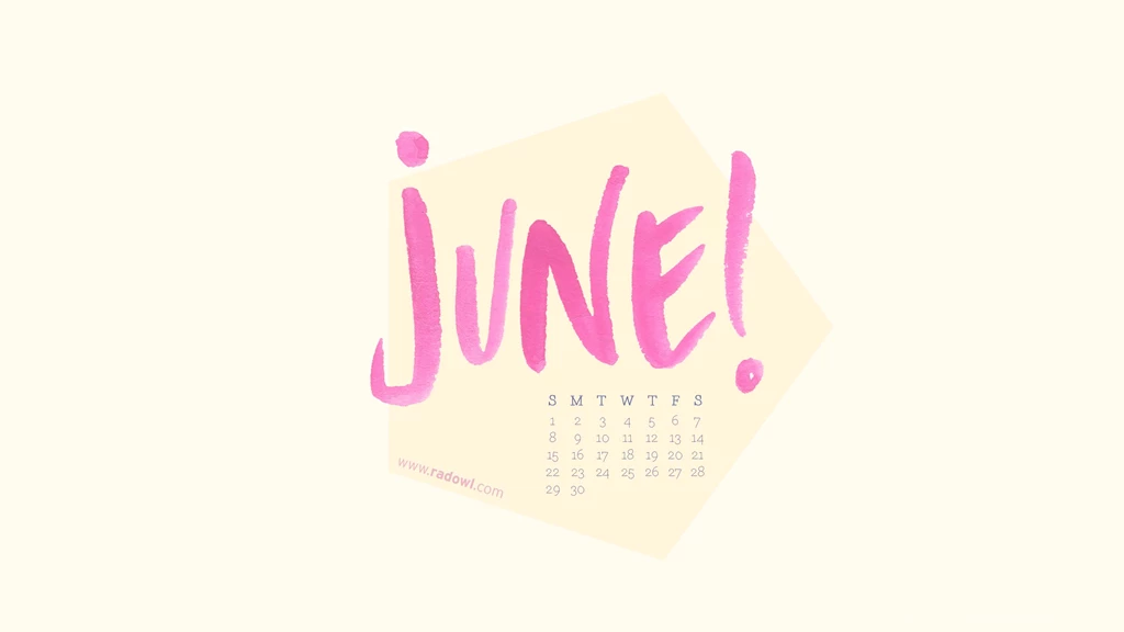 Friday Fancy: June Wallpapers