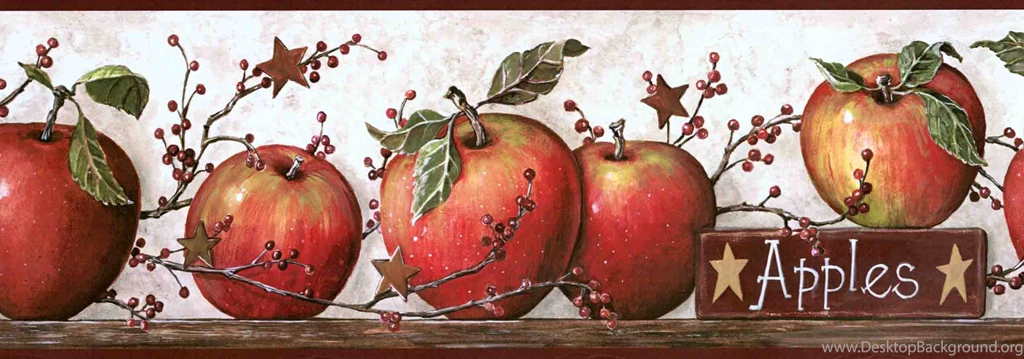 Apples   Wallpapers & Border