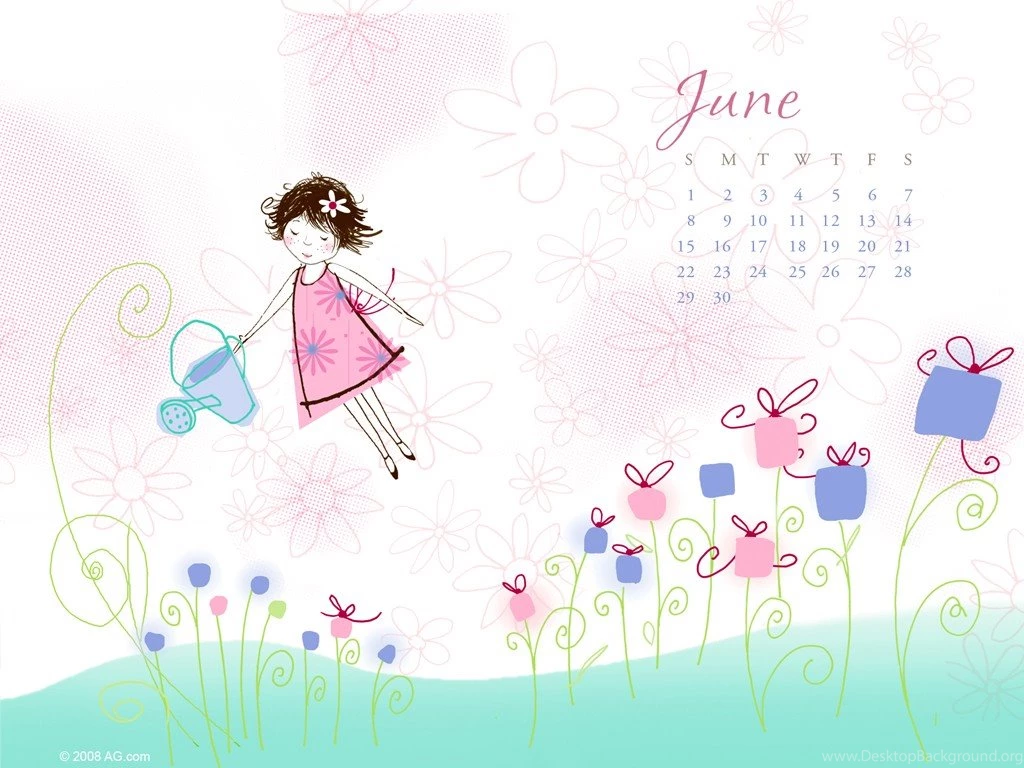 June 2008 Calendar Wallpapers 1024x768 NO.12 Desktop Wallpapers ...