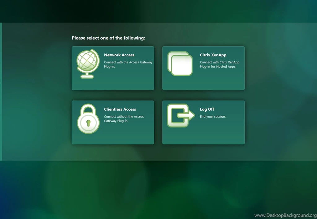 Green Bubble Theme For Citrix NetScaler