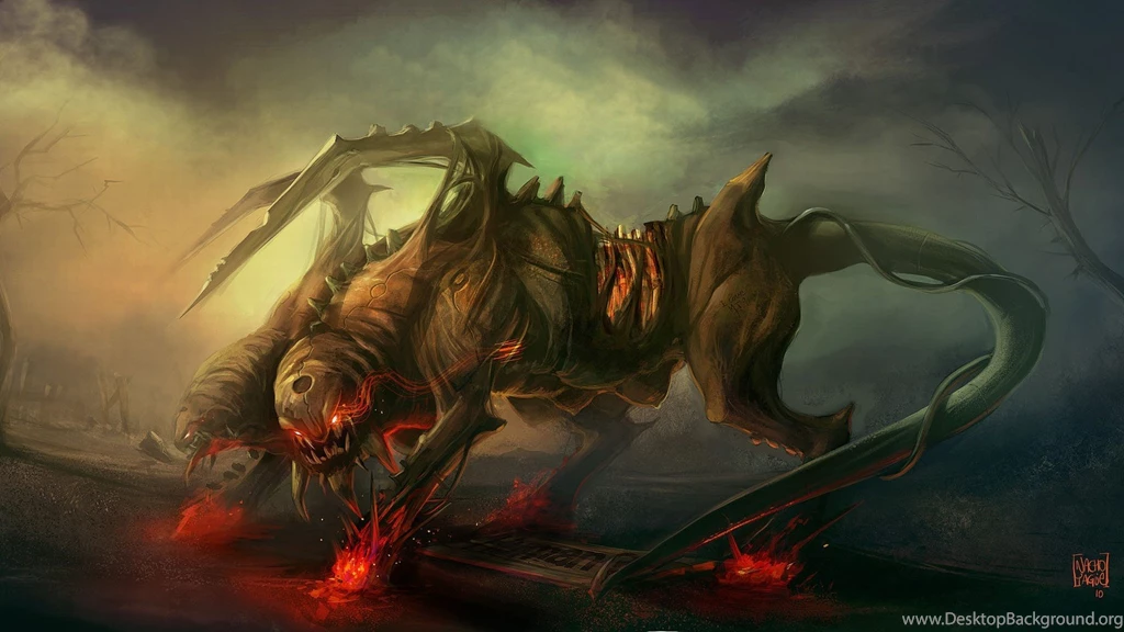 Image Fantasy creatures art horror background wallpapers.jpg ...