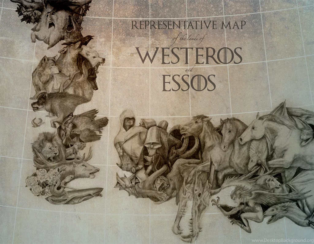 NO SPOILERS] Westeros And Essos Representatives Map : Gameofthrones