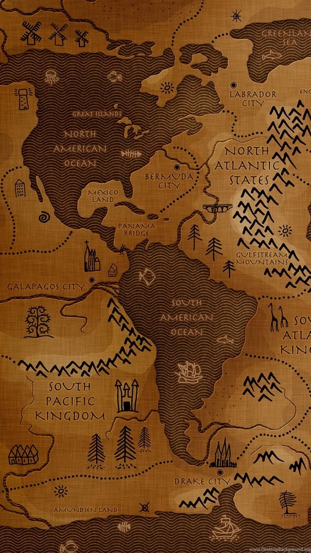 Westeros Map Wallpapers 640x1136
