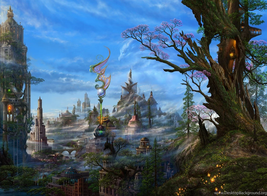 Anime Scenery Wallpapers 1363x1000 (