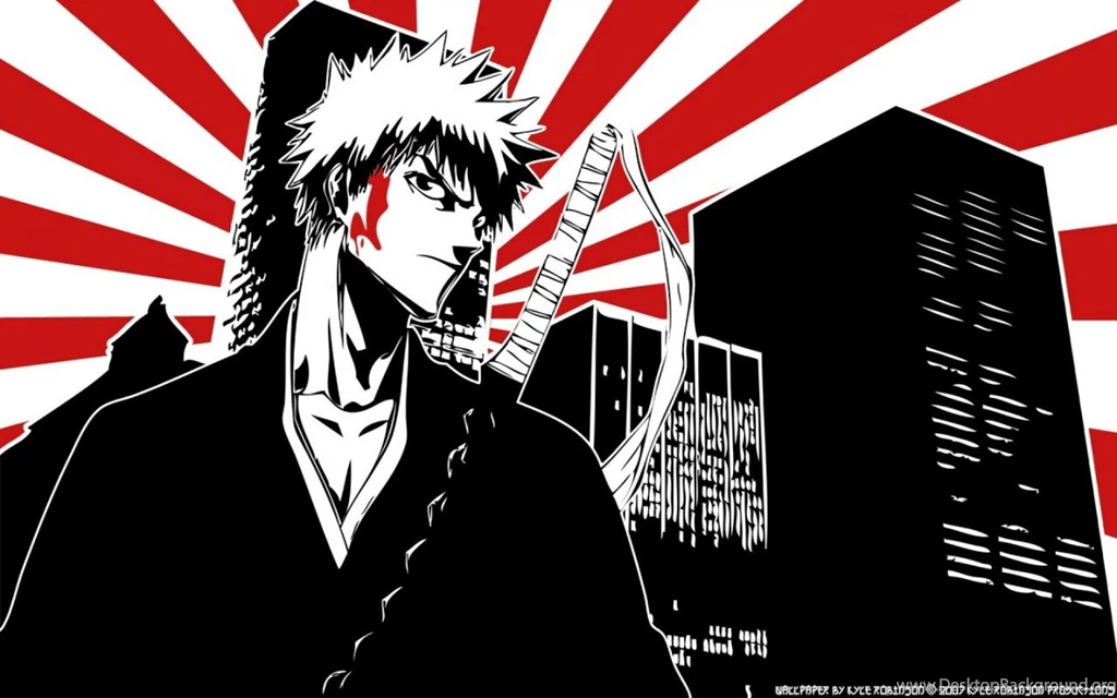 Bleach Kurosaki Ichigo Hd Wallpapers   (