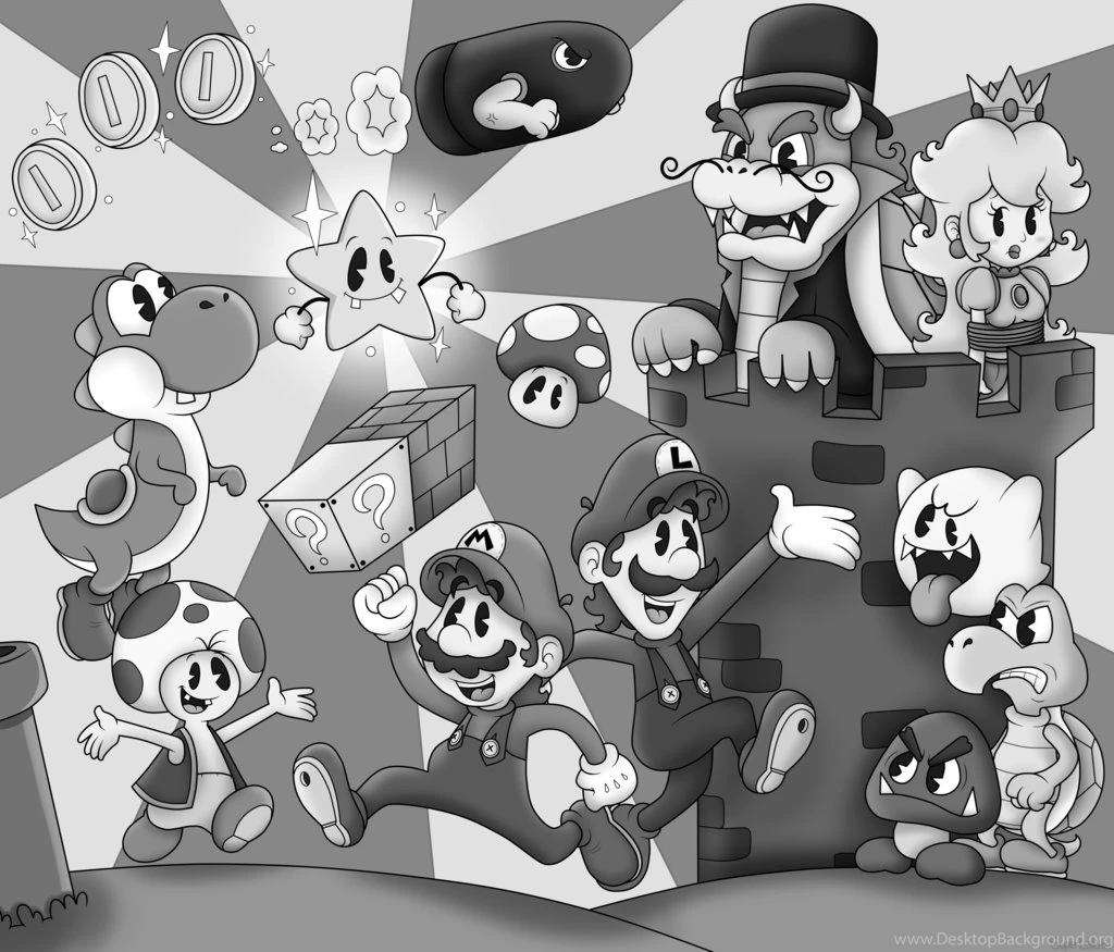 Super Mario: Old Cartoon Style By SuperLakitu On DeviantArt