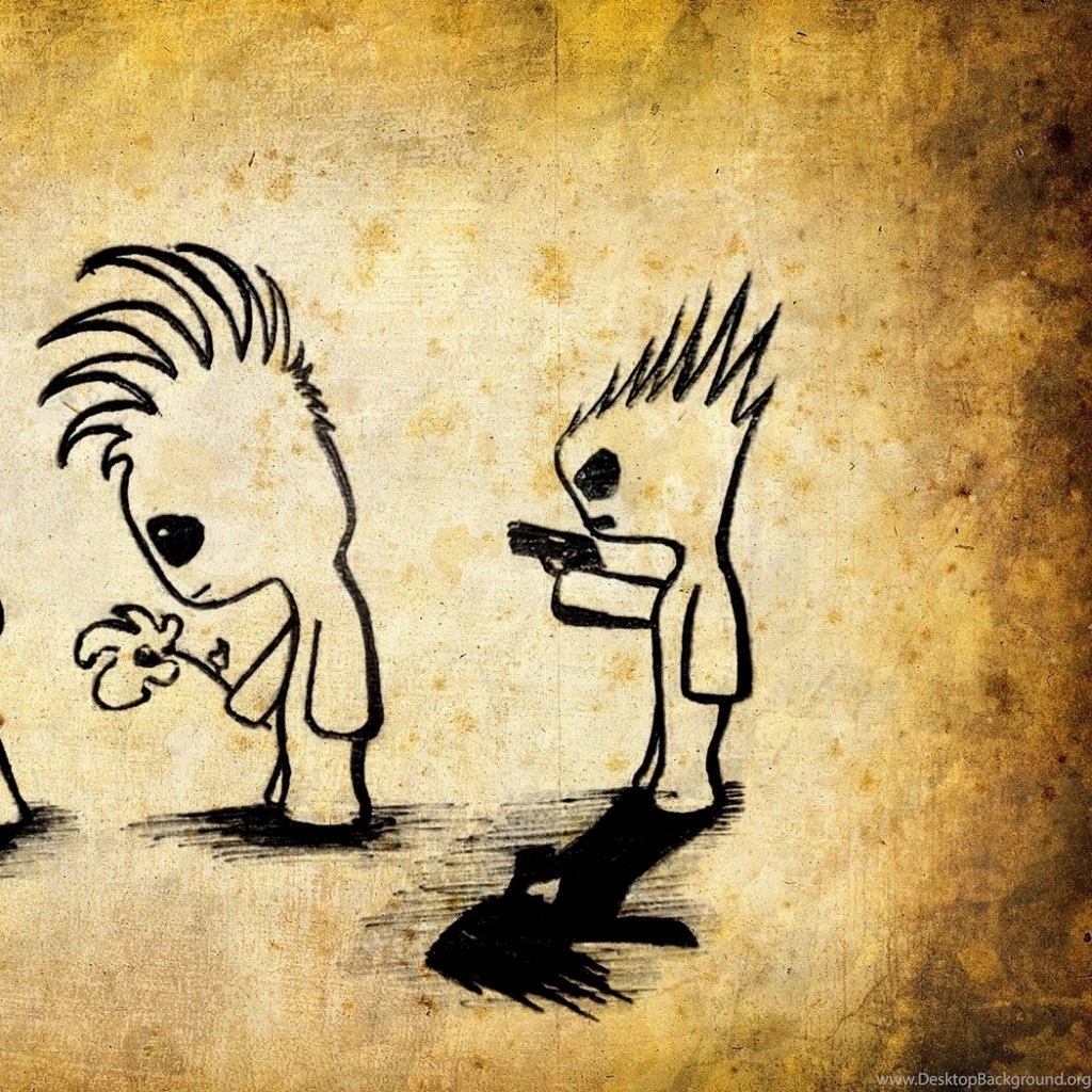 Download Wallpapers 1024x1024 Drawings, Old Paper, Cartoon ...