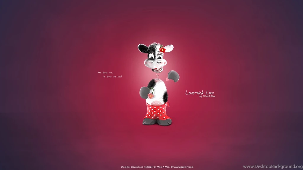Love sick Cow   1920 X 1080 HDTV 1080p Wallpapers   Wallpapers Gallery