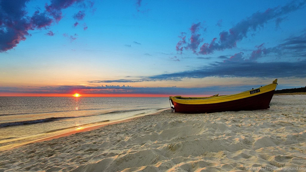 Download Sunset Ocean Wallpapers 1920x1080